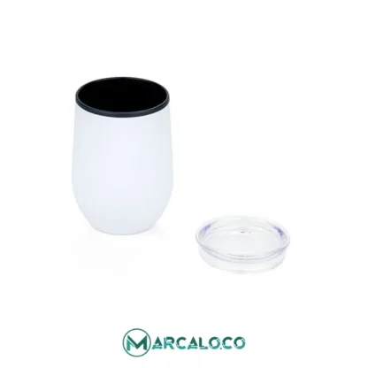 Vaso en Acero Queen Negro - Image 8