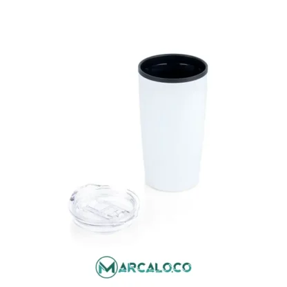 Vaso en Acero Speed Blanco