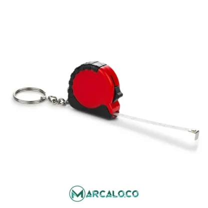 Llavero Mini Flexómetro Rojo - Image 12