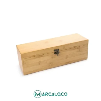 Caja Madera una Botella Natural - Image 3