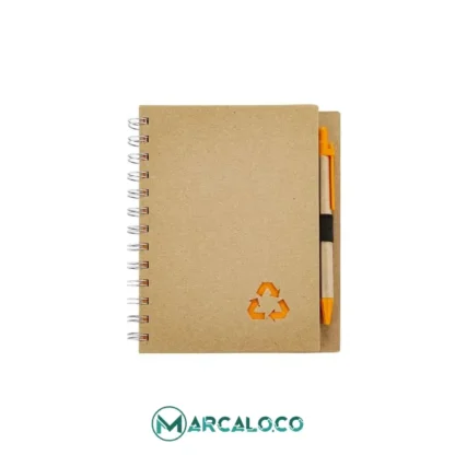 Cuaderno con Bolígrafo Amarillo - Image 10