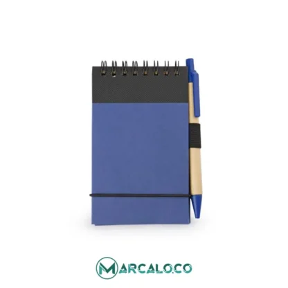 Libreta Clip Con Boligrafo Negro