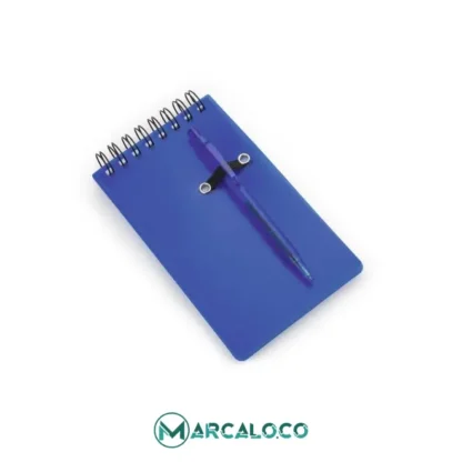 Libreta Slim Con Boligrafo Azul Rey - Image 3