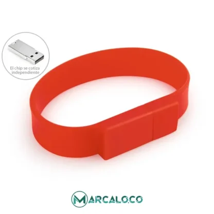 Manilla Bracelet para USB Amarillo - Image 11