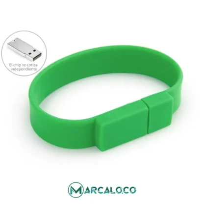 Manilla Bracelet para USB Amarillo - Image 13